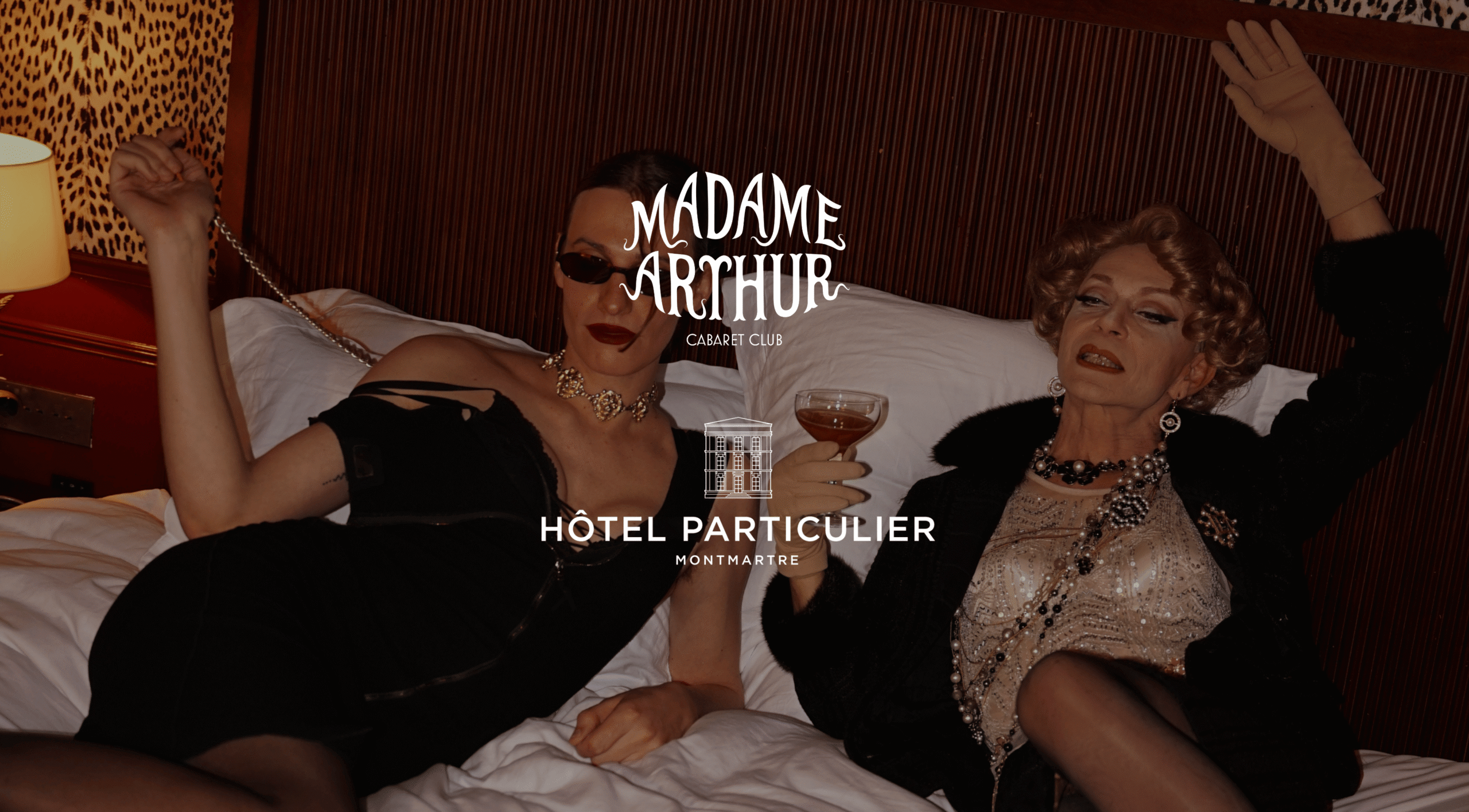 Lola Dragoness Von Flame et Loa Mercury à l'Hôtel Particulier