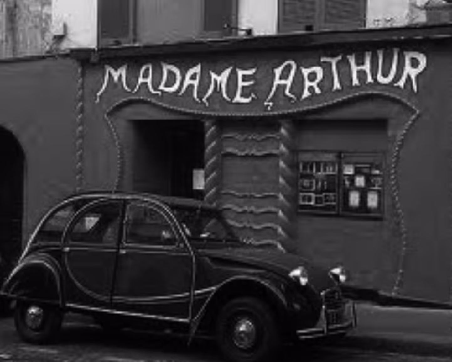 Devanture de Madame Arthur